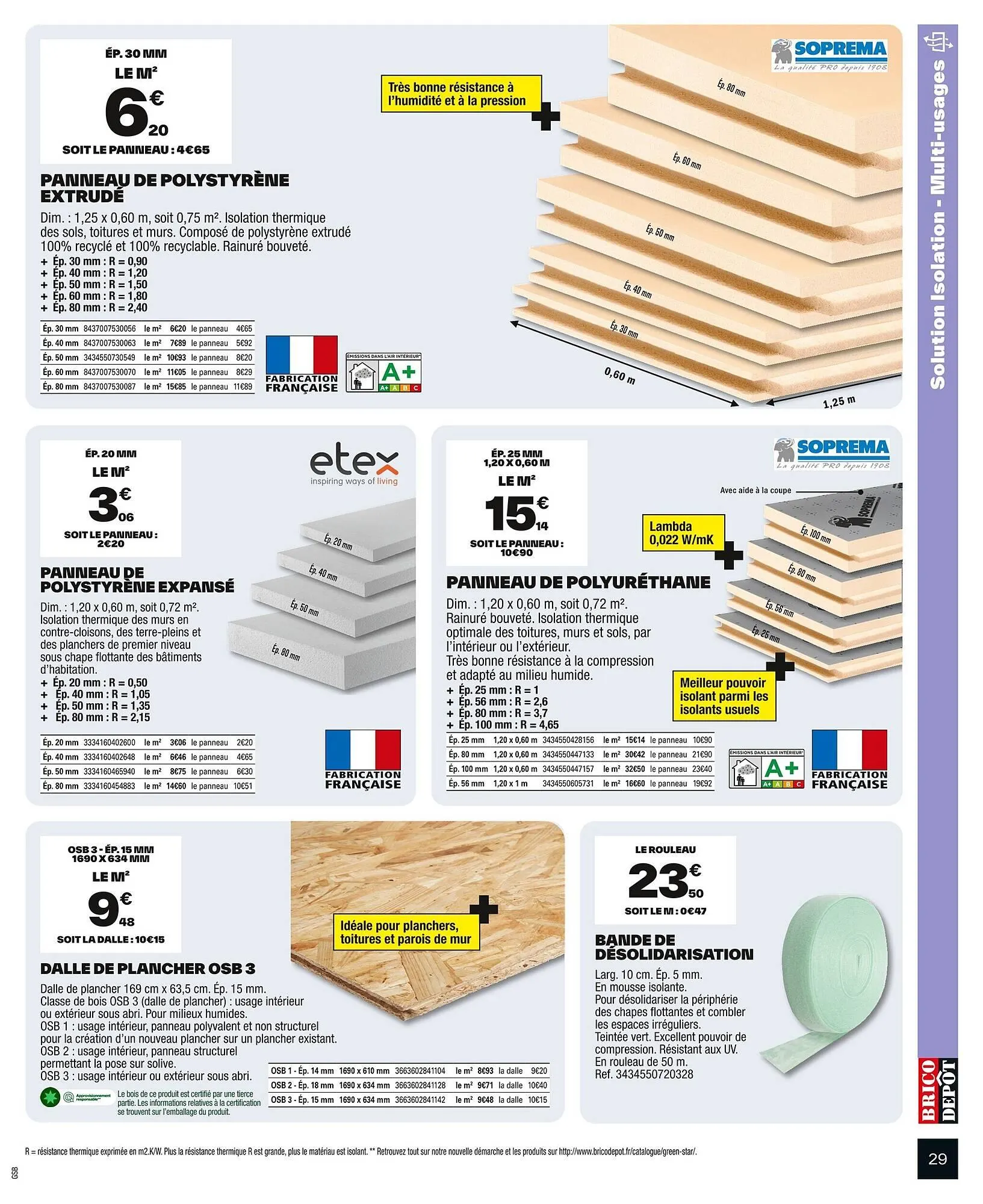 Catalogue Brico Dépôt du 20 juin au 3 juillet 2025 - Catalogue page 29