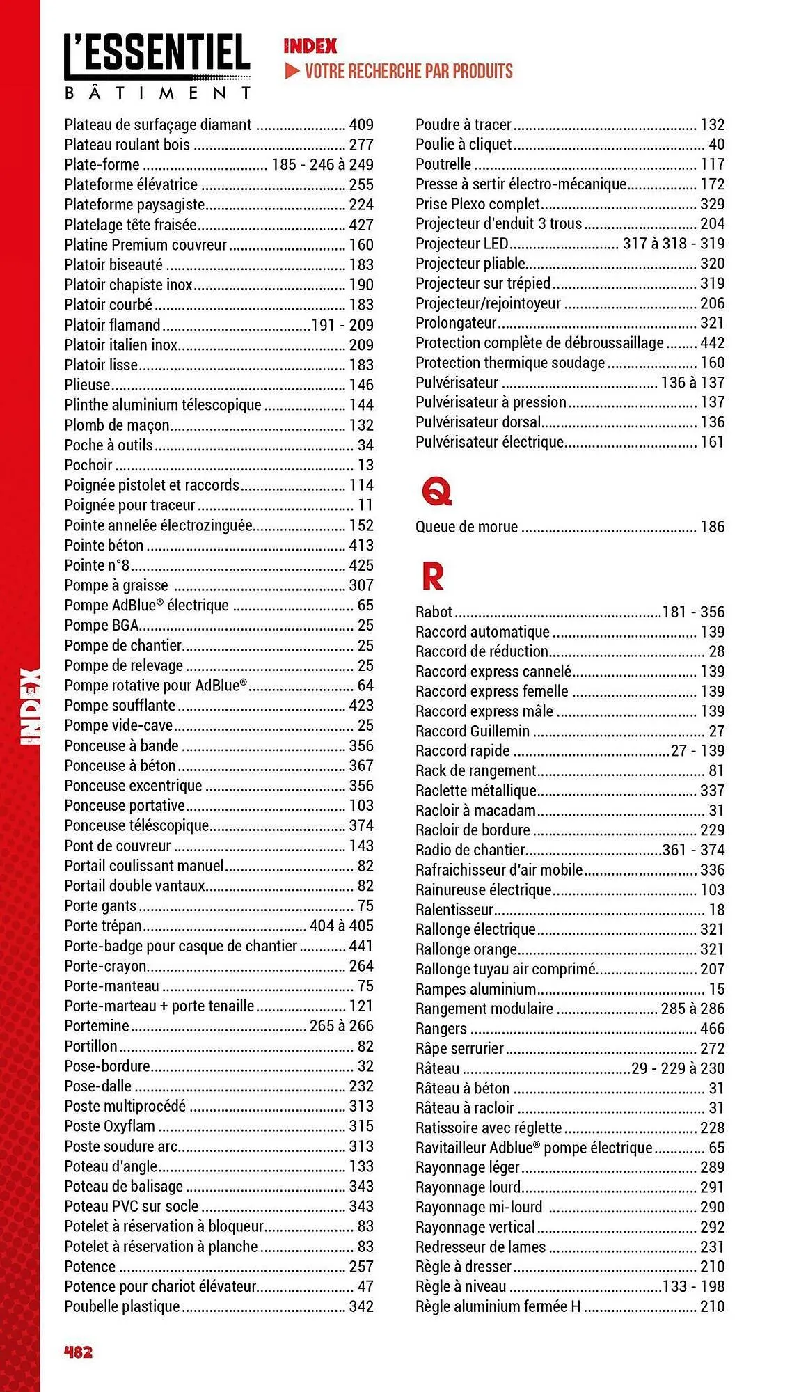 Catalogue Master Pro du 3 janvier au 31 décembre 2025 - Catalogue page 484
