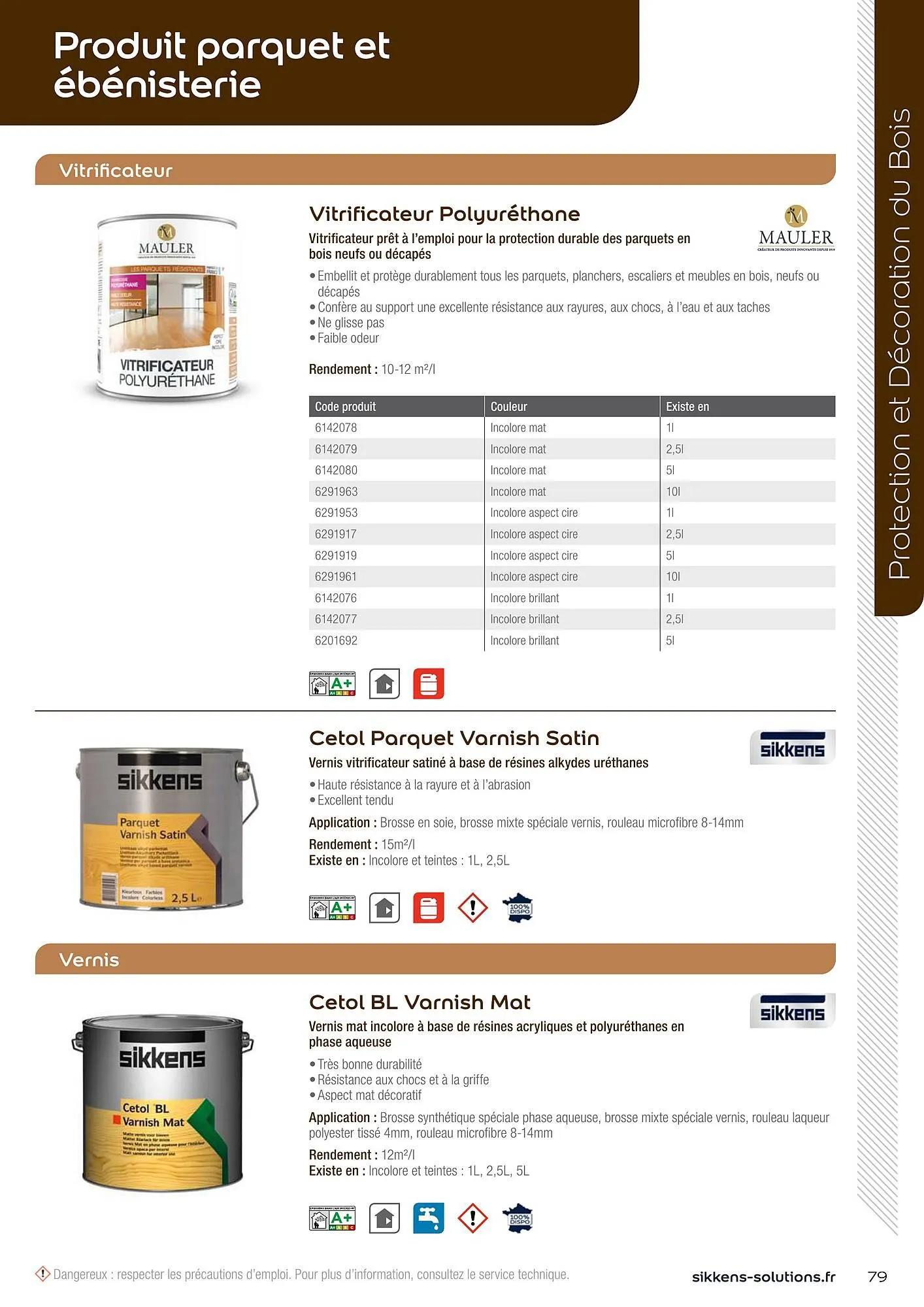 Catalogue Sikkens Solution du 8 janvier au 28 décembre 2025 - Catalogue page 79