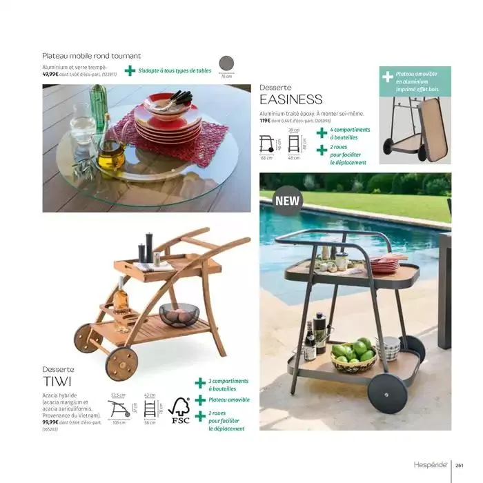 Catalogue Hespéride 2025 du 5 février au 31 décembre 2025 - Catalogue page 261