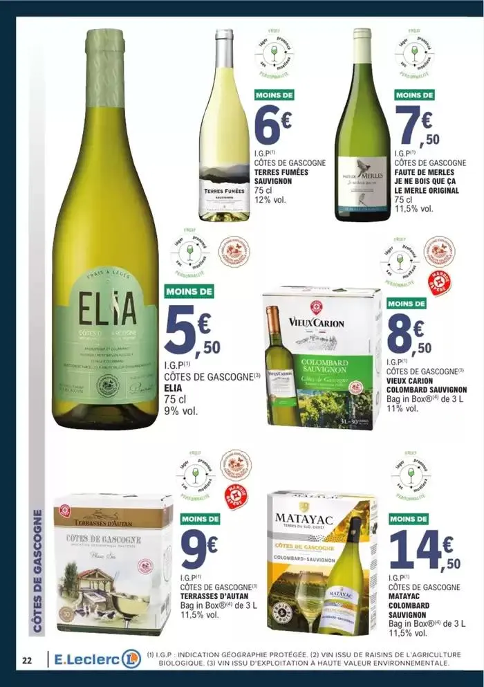 GUIDES DES VINS 2024/2025 du 1 avril au 31 décembre 2025 - Catalogue page 42