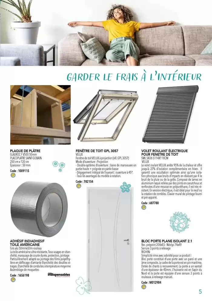 PRINTEMPS 2025 du 1 avril au 31 mai 2025 - Catalogue page 5