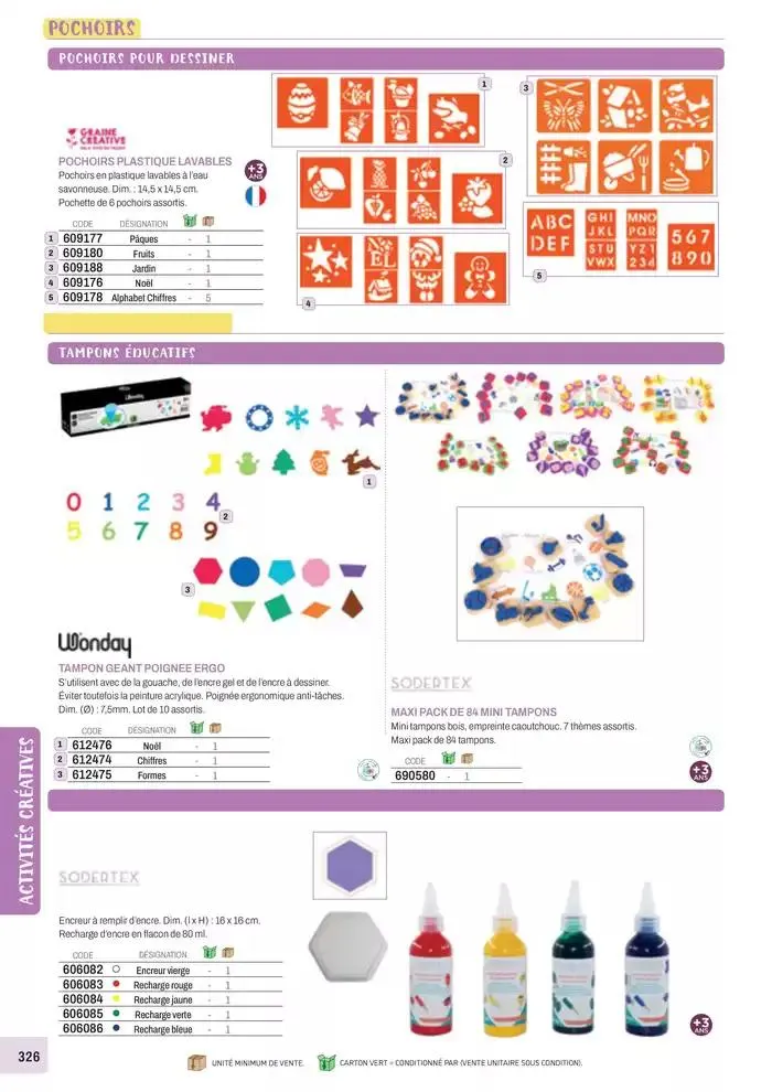 Nos Catalogues Thématiques du 1 janvier au 31 décembre 2025 - Catalogue page 328
