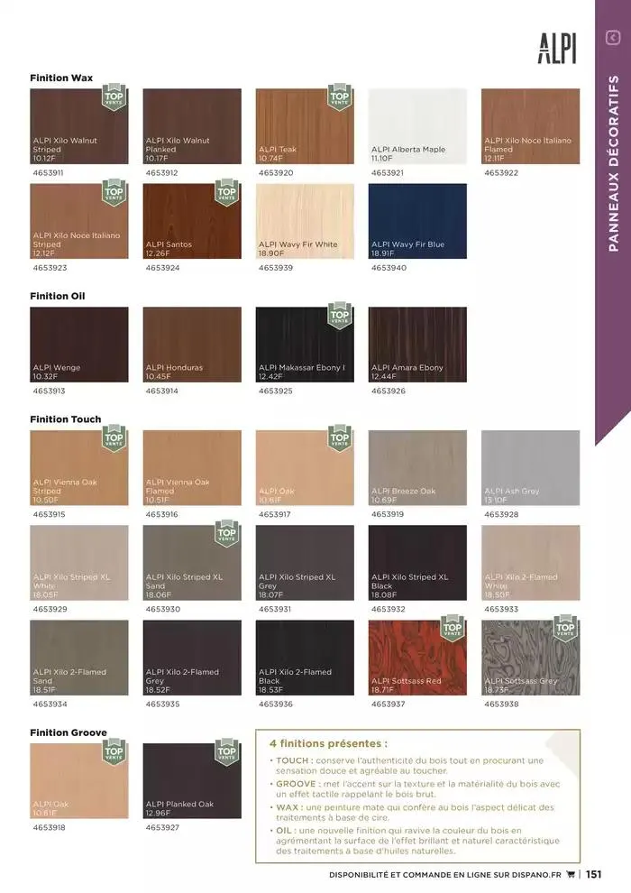Catalogue 2025 Agenceurs du 25 avril au 31 décembre 2025 - Catalogue page 151
