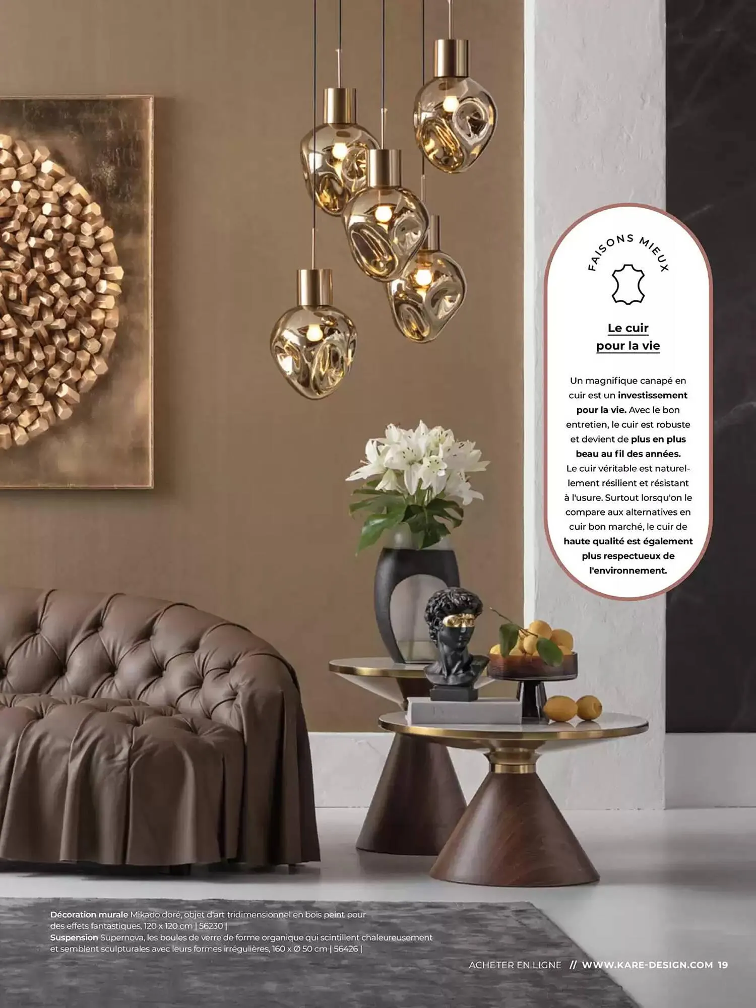 Catalogue KARE du 6 février au 31 décembre 2025 - Catalogue page 19