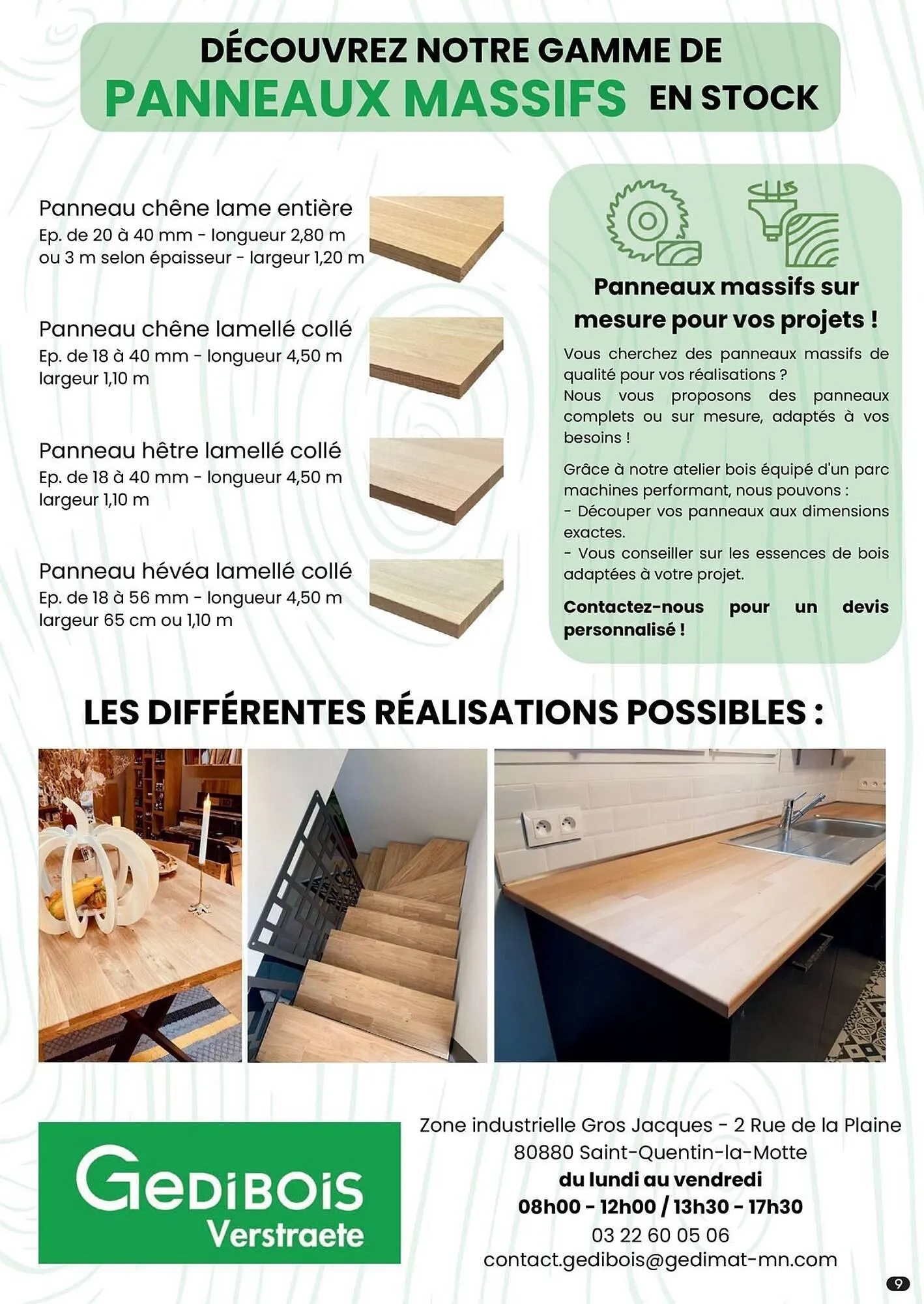 Catalogue Gedimat du 2 mars au 4 avril 2026 - Catalogue page 9