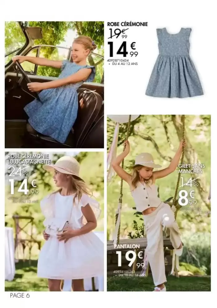 Collection Cérémonie du 9 avril au 30 avril 2025 - Catalogue page 6