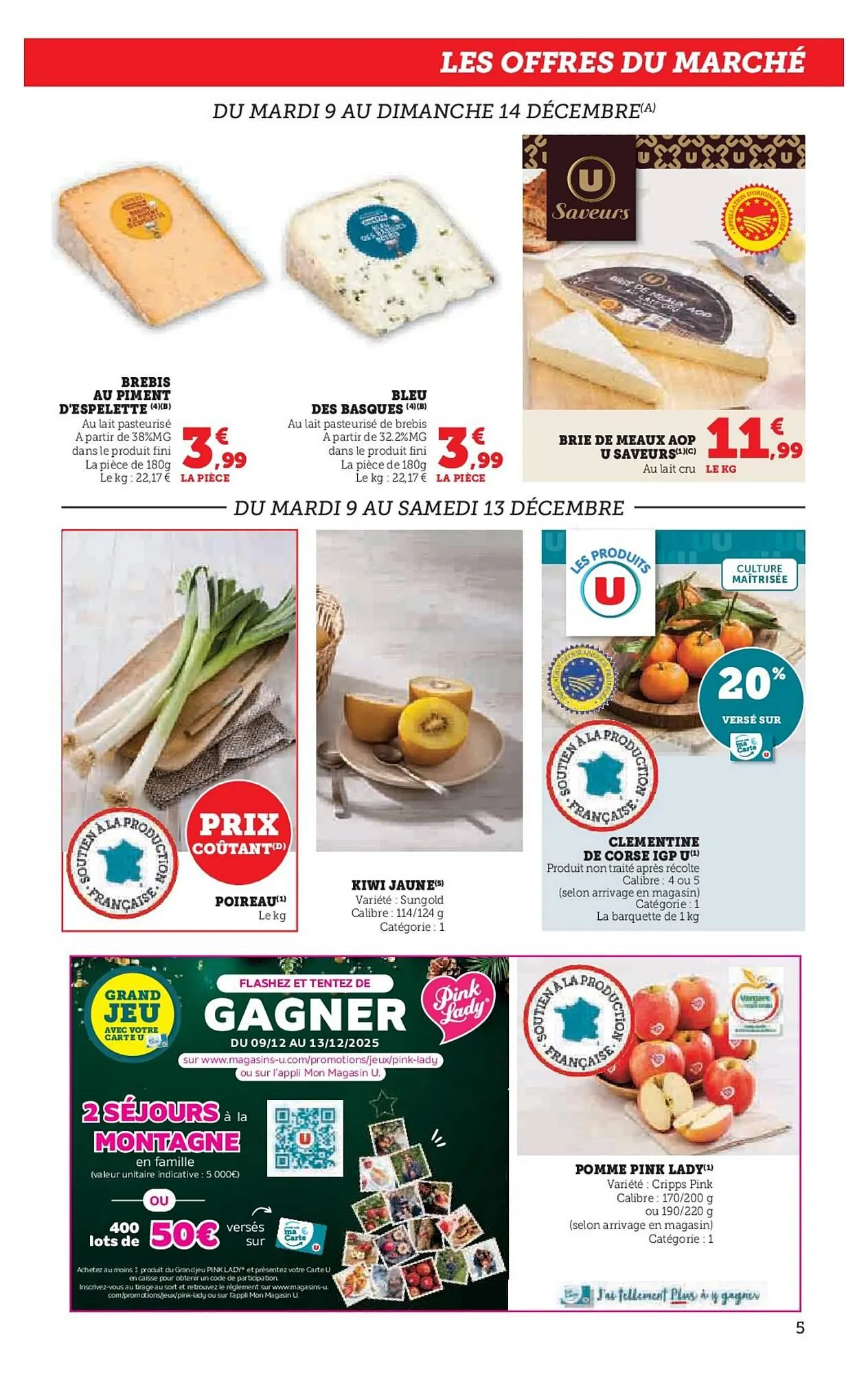 Catalogue U Express du 9 décembre au 24 décembre 2025 - Catalogue page 5