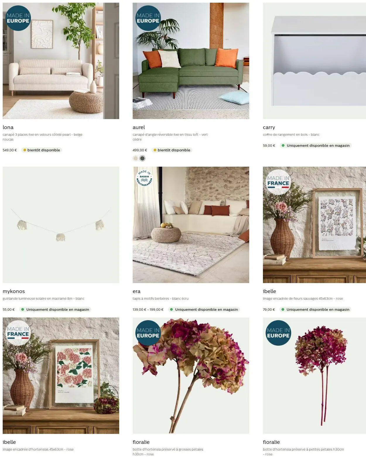 Alinéa Catalogue actuel du 4 août au 10 août 2025 - Catalogue page 65