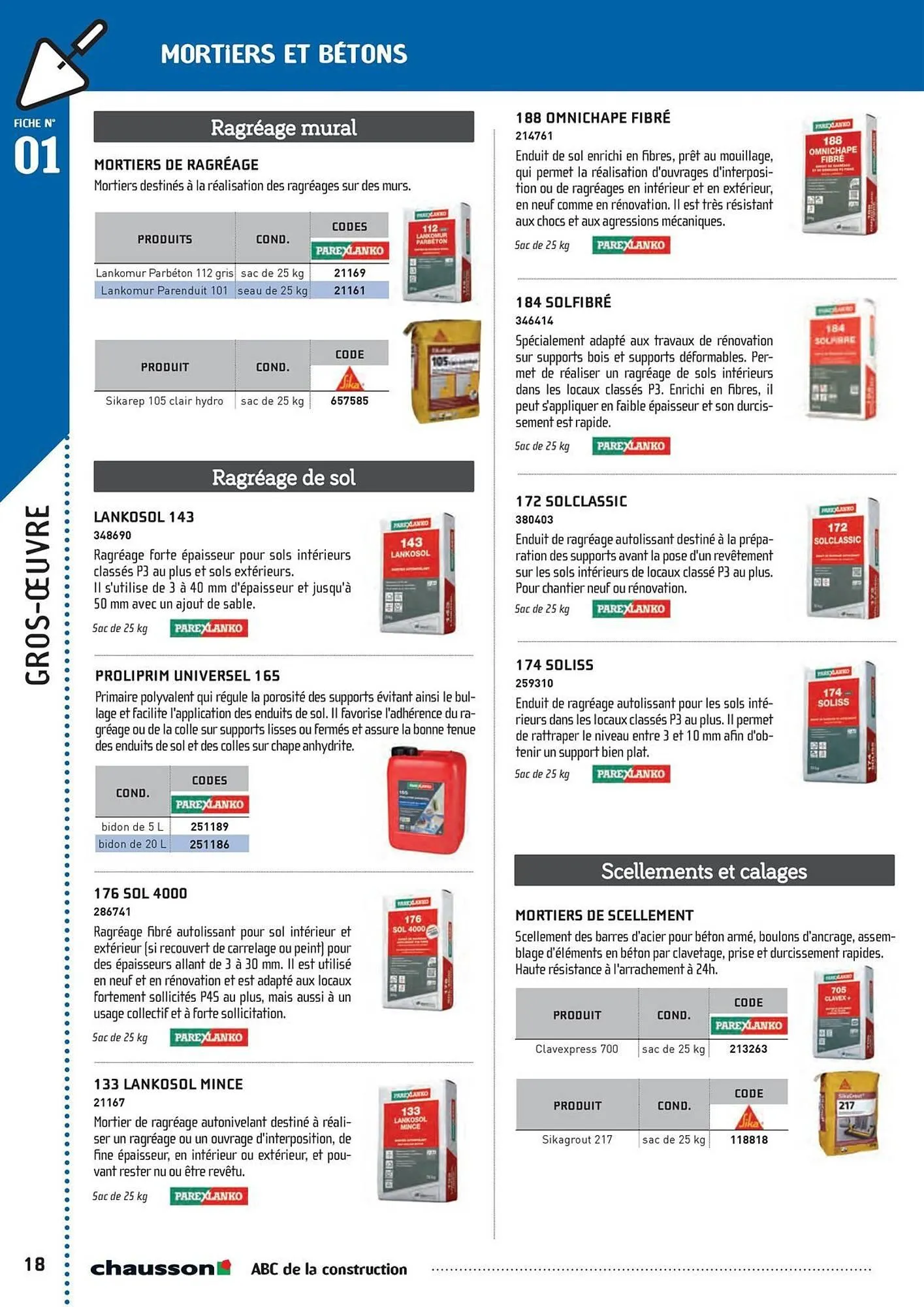 Catalogue Chausson Matériaux du 2 mai au 31 décembre 2025 - Catalogue page 20