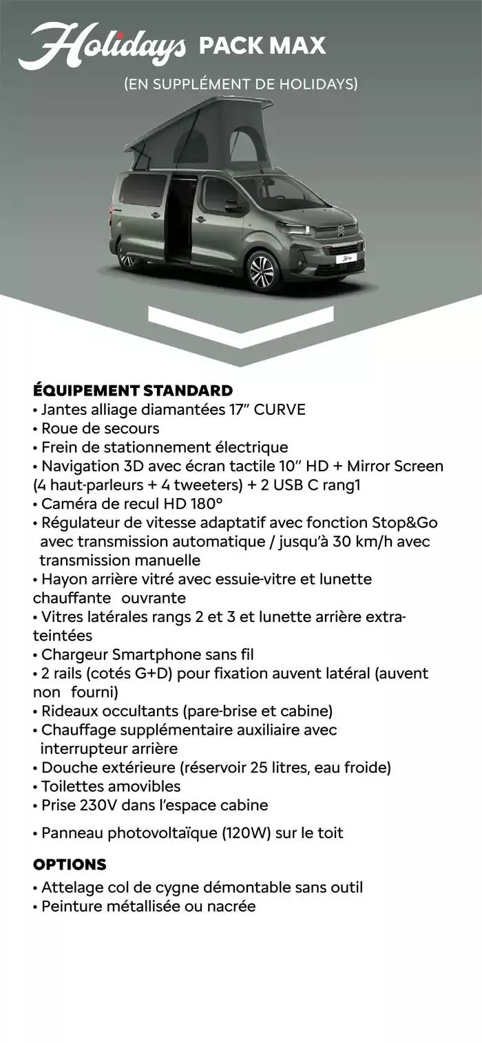 Citroën Nouveau Holidays C-BOOK du 15 janvier au 15 janvier 2026 - Catalogue page 16