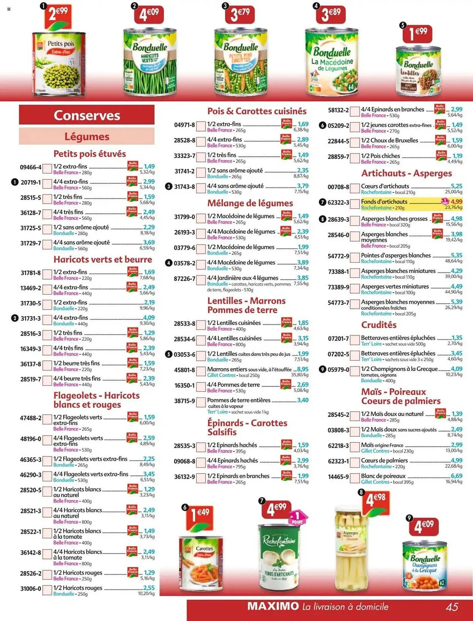Catalogue Maximo du 12 mai au 8 juin 2025 - Catalogue page 45