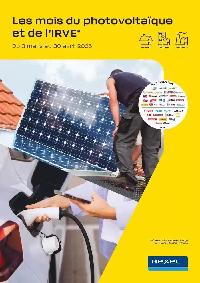 Les mois du Photoboltaique et de l'IRVE 2025 du 3 mars au 30 avril 2025 - Catalogue page 1
