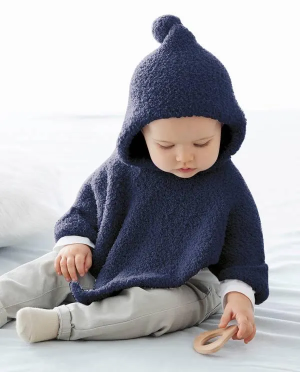 Modèle Poncho Bébé Benjamin Phil Douce