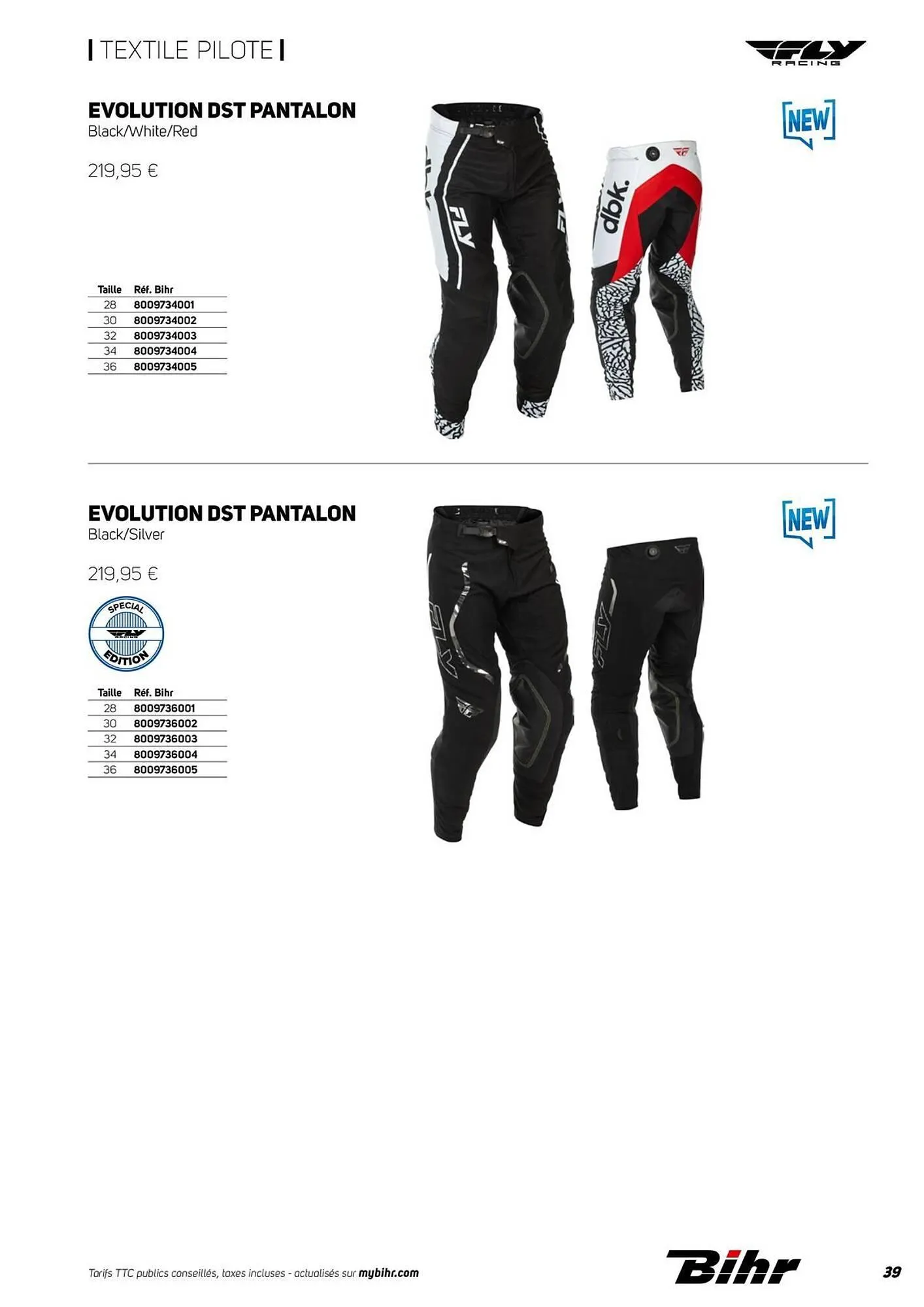 Catalogue Bihr du 1 janvier au 31 janvier 2026 - Catalogue page 39