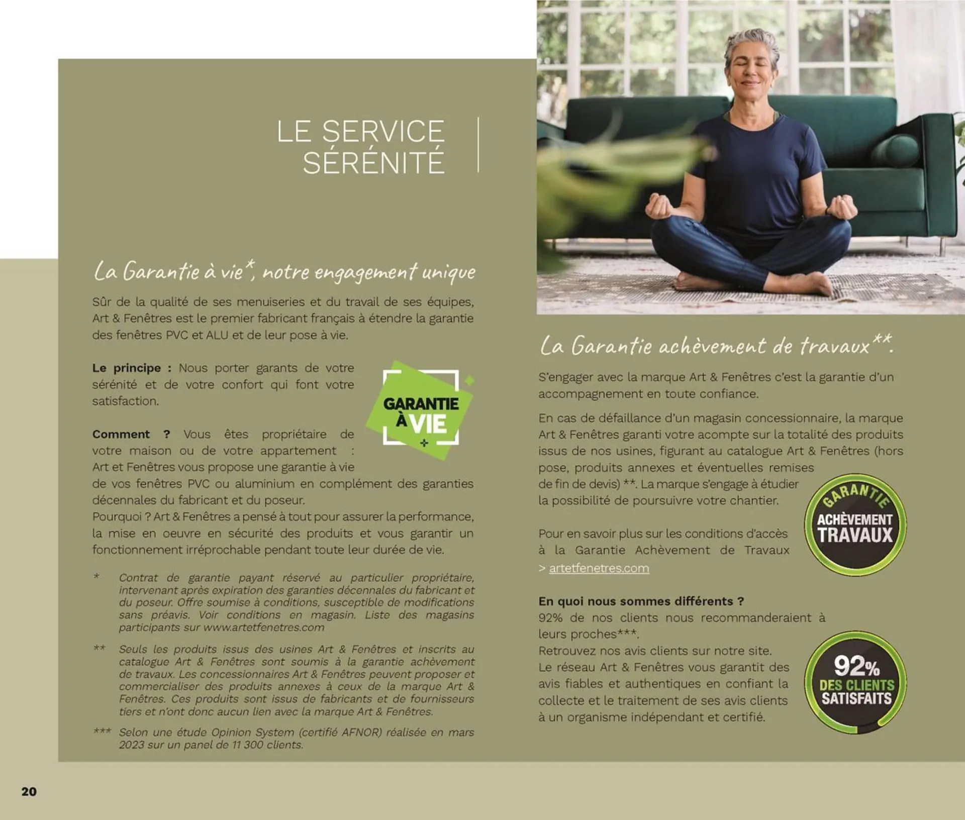 Catalogue Art & Fenêtres du 29 août au 31 décembre 2023 - Catalogue page 20