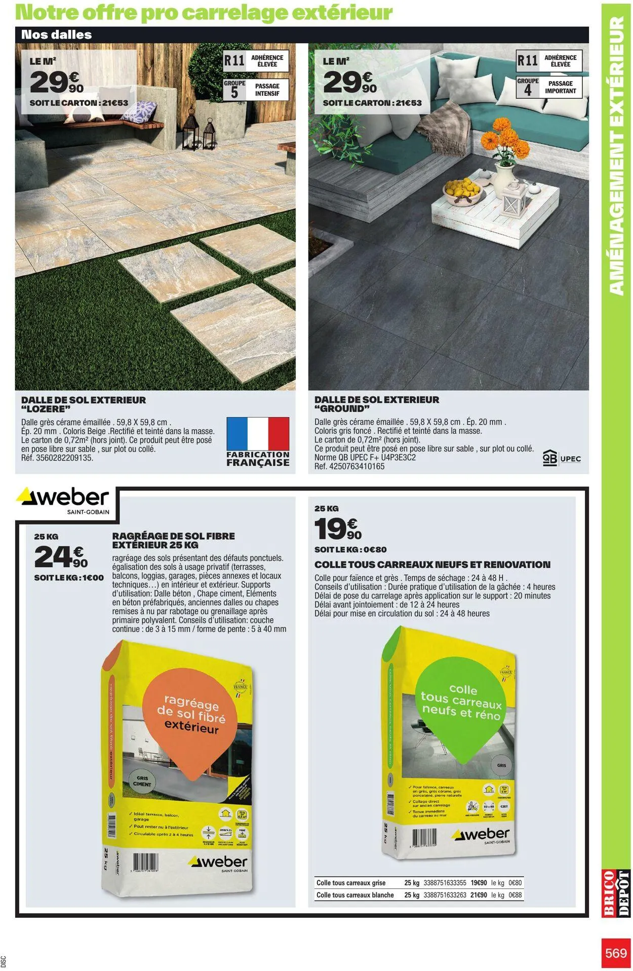 Brico Dépôt Catalogue actuel du 24 mars au 31 juillet 2025 - Catalogue page 569