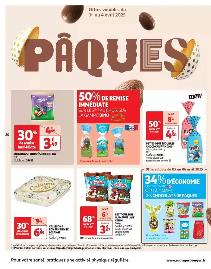 Les prix bas qui font du bien au quotidien du 1 avril au 6 avril 2025 - Catalogue page 20