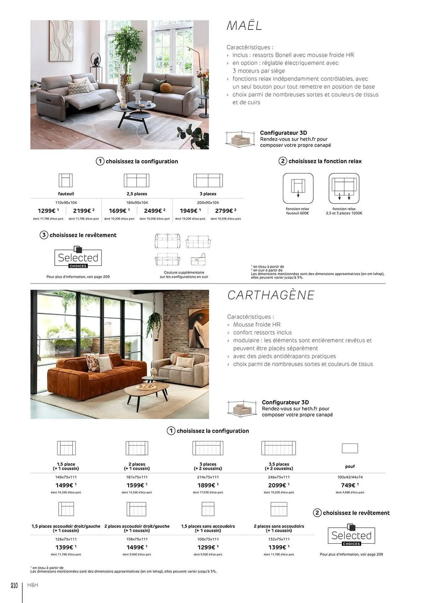 Catalogue H&H du 15 septembre au 28 février 2026 - Catalogue page 210