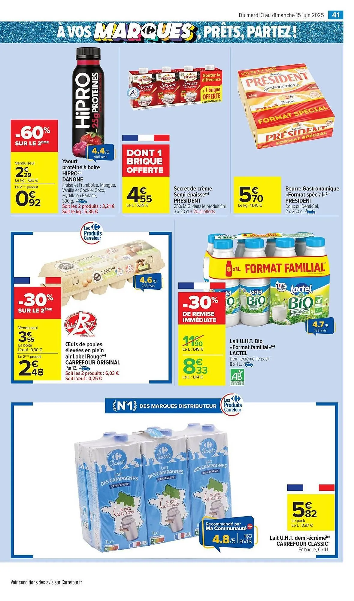 Catalogue Carrefour Market du 3 juin au 15 juin 2025 - Catalogue page 43