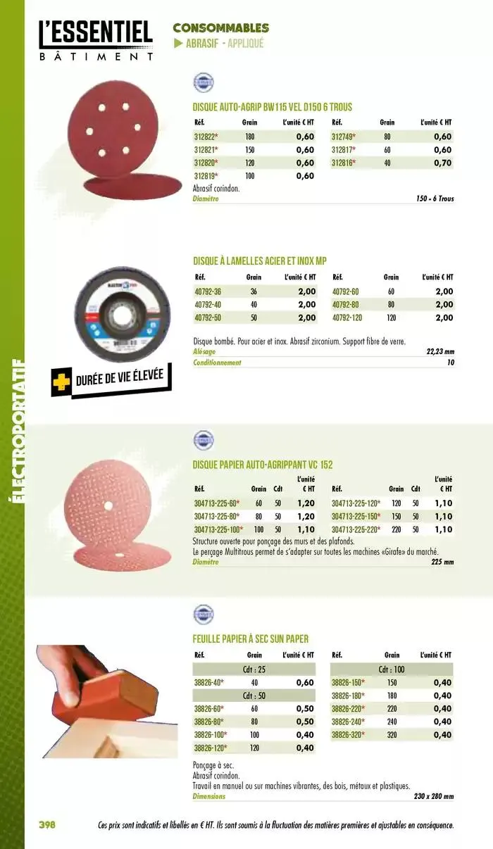 Essentiel Batiment 2025 du 3 janvier au 31 décembre 2025 - Catalogue page 400