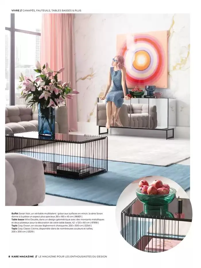 LE MAGAZINE POUR LES ENTHOUSIASTES DU DESIGN du 6 février au 31 décembre 2025 - Catalogue page 8