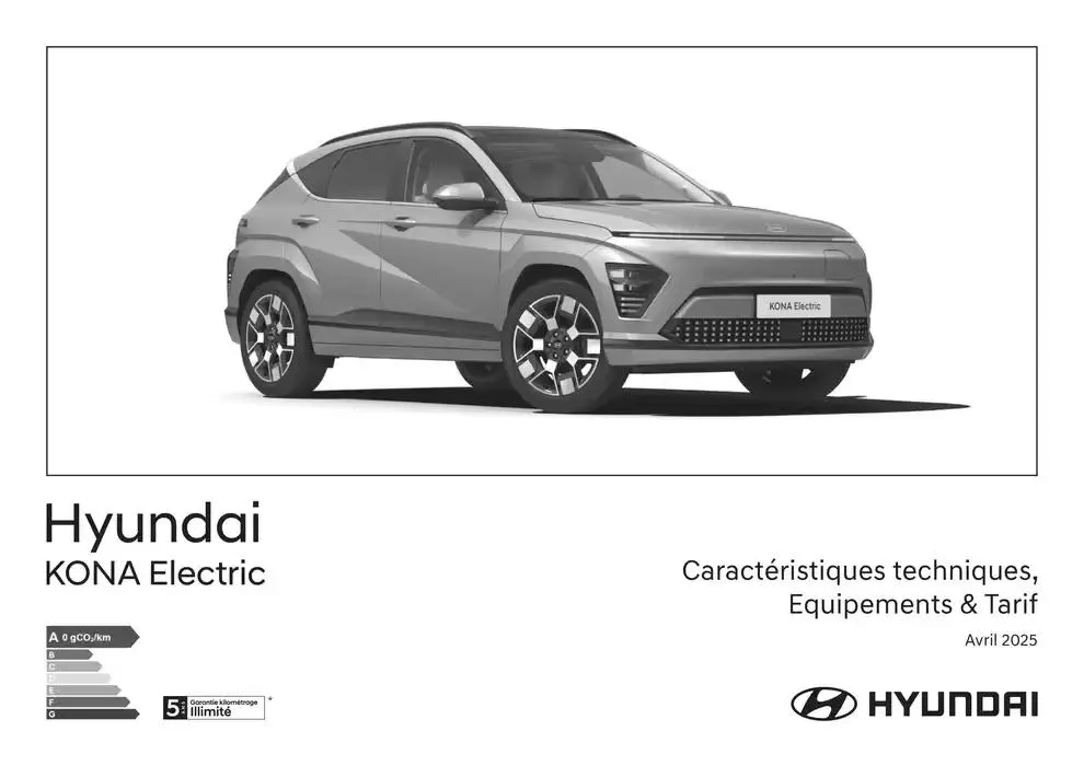 Hyundai KONA Electric Nouvelle G&eacute;n&eacute;ration du 3 avril au 3 avril 2026 - Catalogue page 32