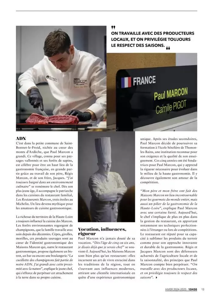 Metro Magazine 15h30 N°12 du 16 décembre au 30 avril 2025 - Catalogue page 4