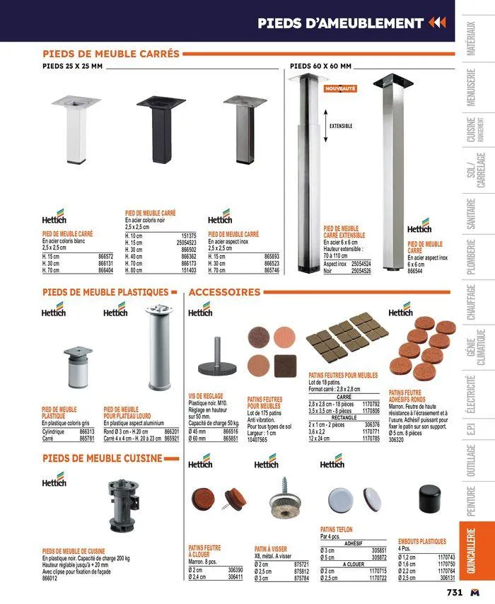 Guide produits 2024 du 15 mars au 31 décembre 2024 - Catalogue page 731