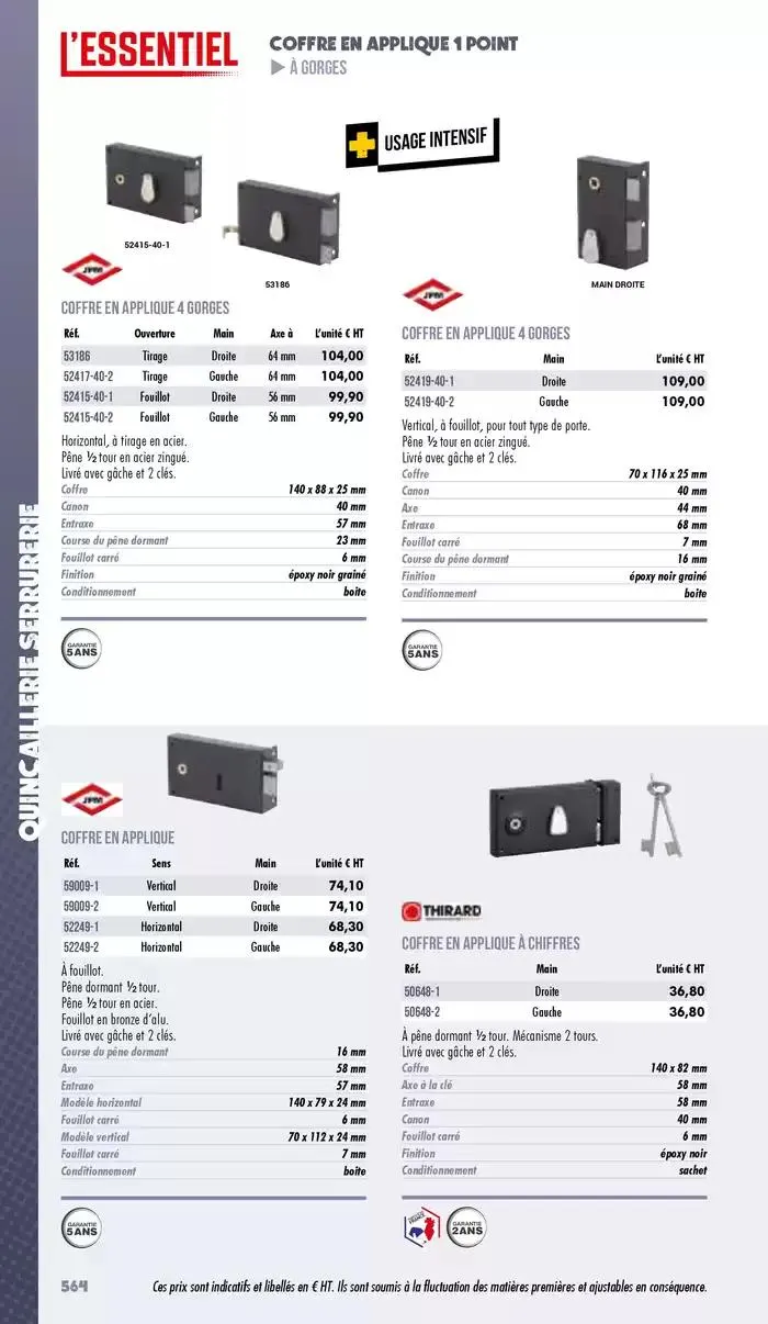 Essentiel Industrie 2025 du 3 janvier au 31 décembre 2025 - Catalogue page 566