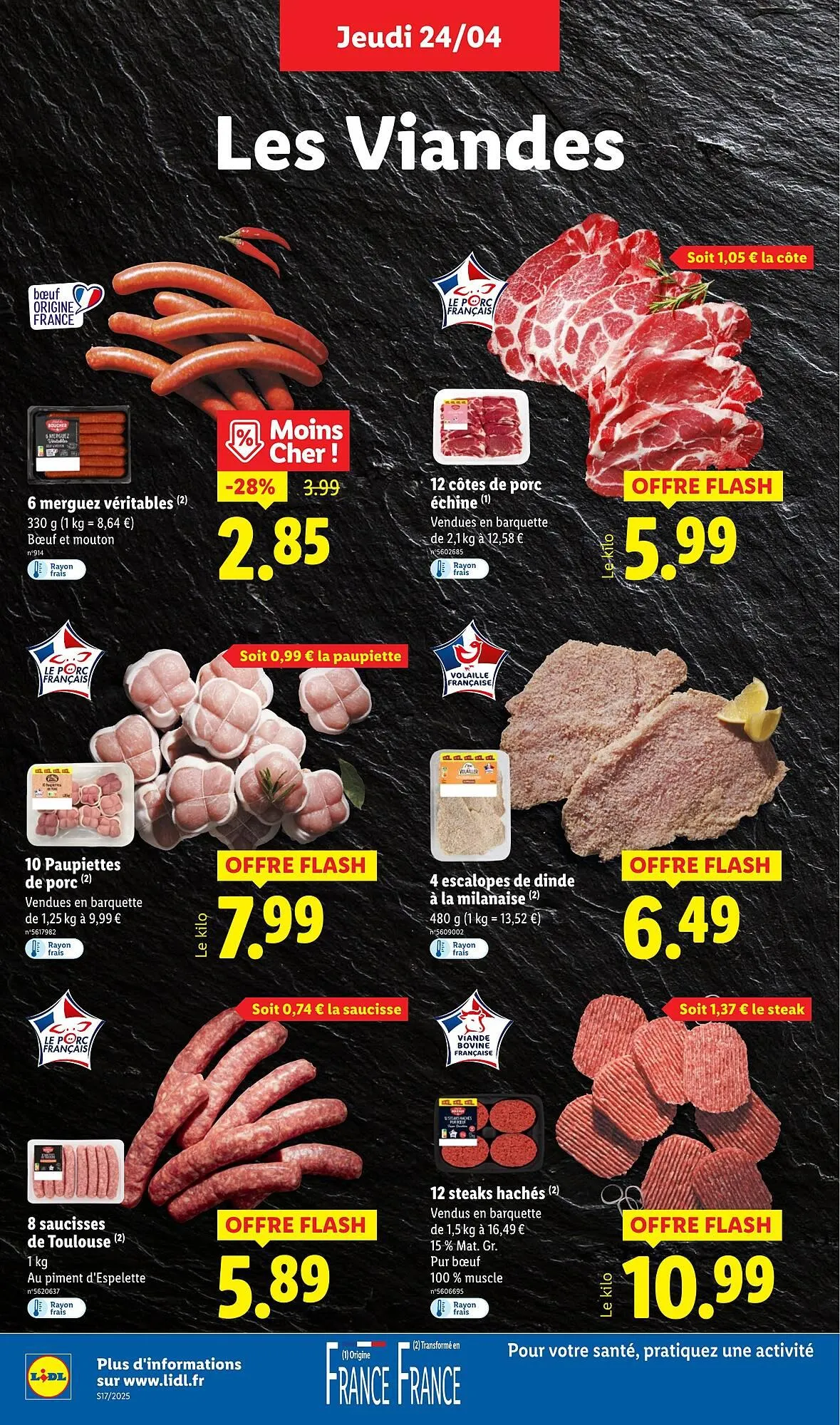 Catalogue Lidl du 24 avril au 29 avril 2025 - Catalogue page 6