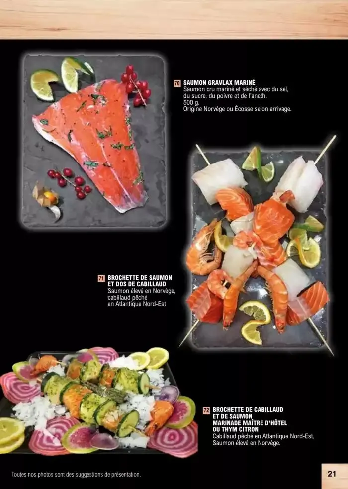 Carte traiteur permanente du 2 janvier au 30 novembre 2025 - Catalogue page 13