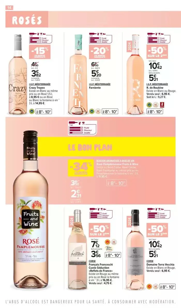 FOIRE AUX VINS, LE GUIDE DES BONS PLANS du 11 mars au 23 mars 2025 - Catalogue page 14