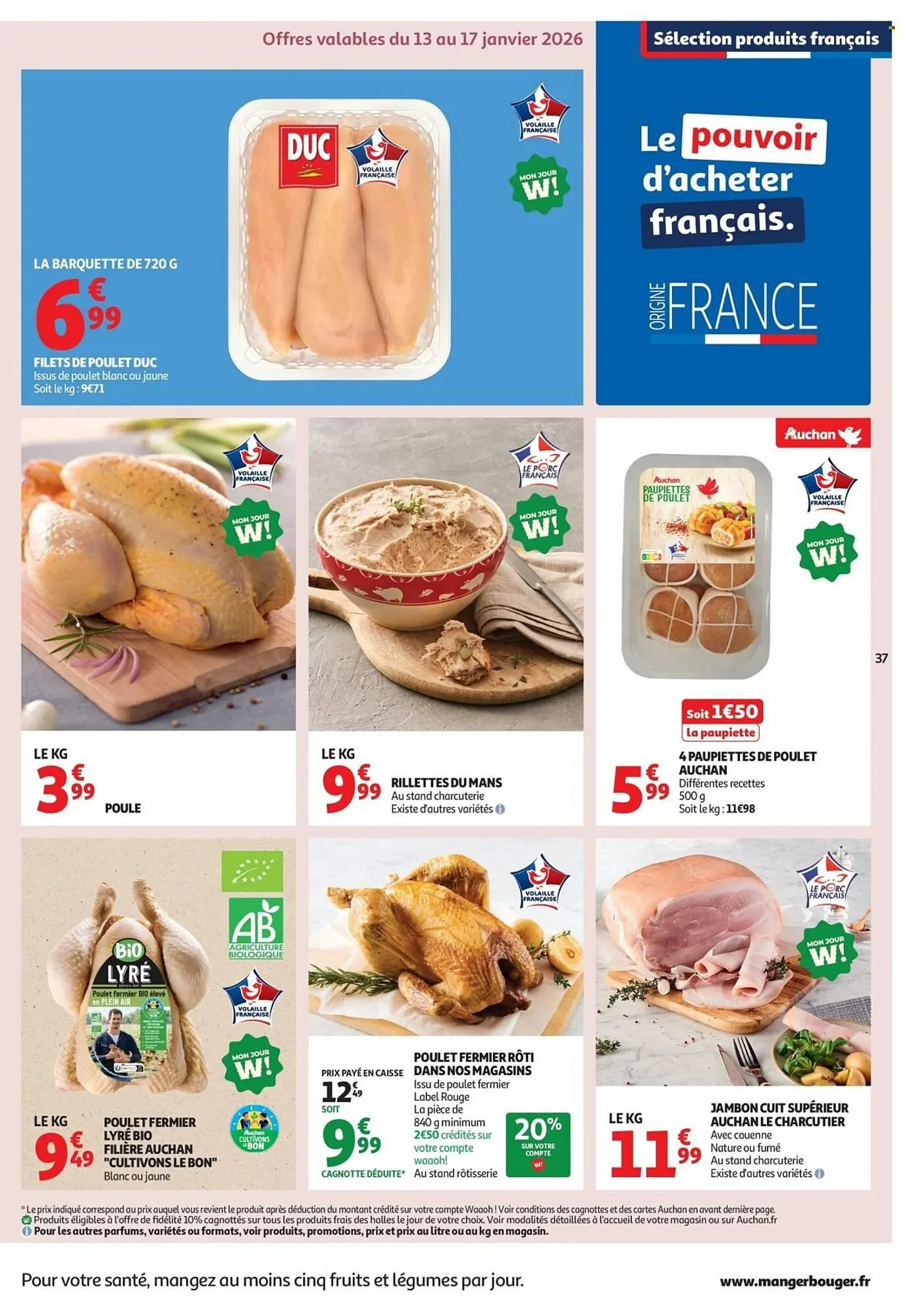 Catalogue Auchan du 13 janvier au 25 janvier 2026 - Catalogue page 37
