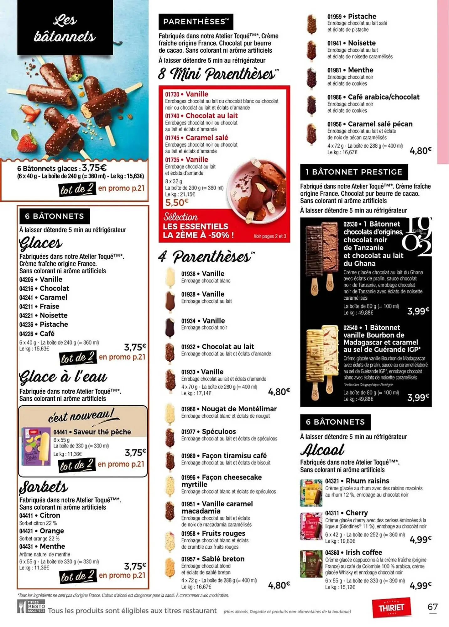 Catalogue Thiriet du 11 juillet au 6 août 2025 - Catalogue page 67