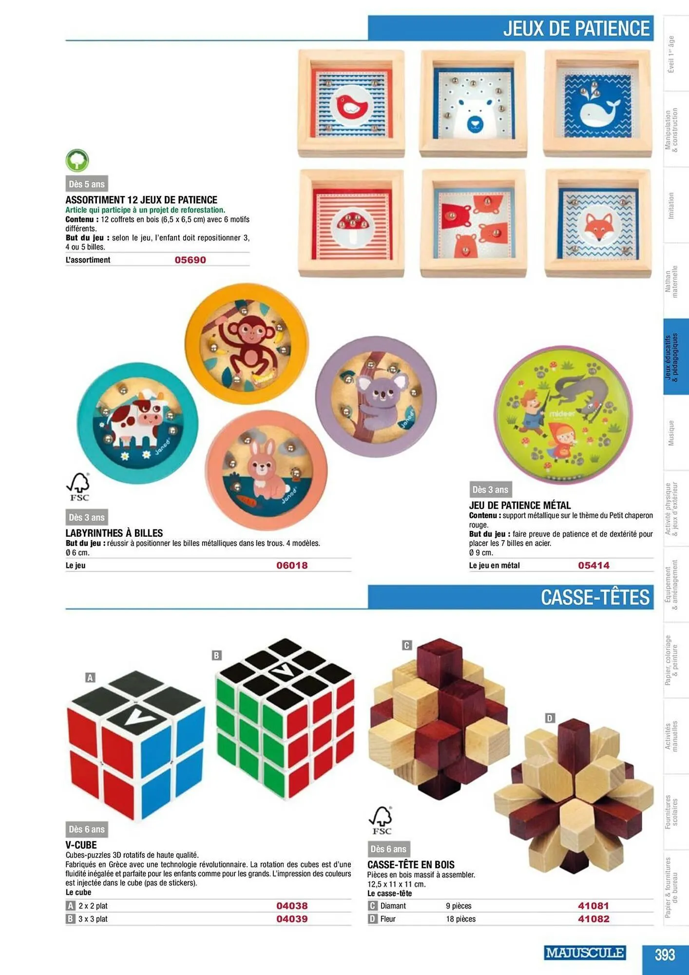 Catalogue Majuscule du 5 mars au 31 décembre 2025 - Catalogue page 417