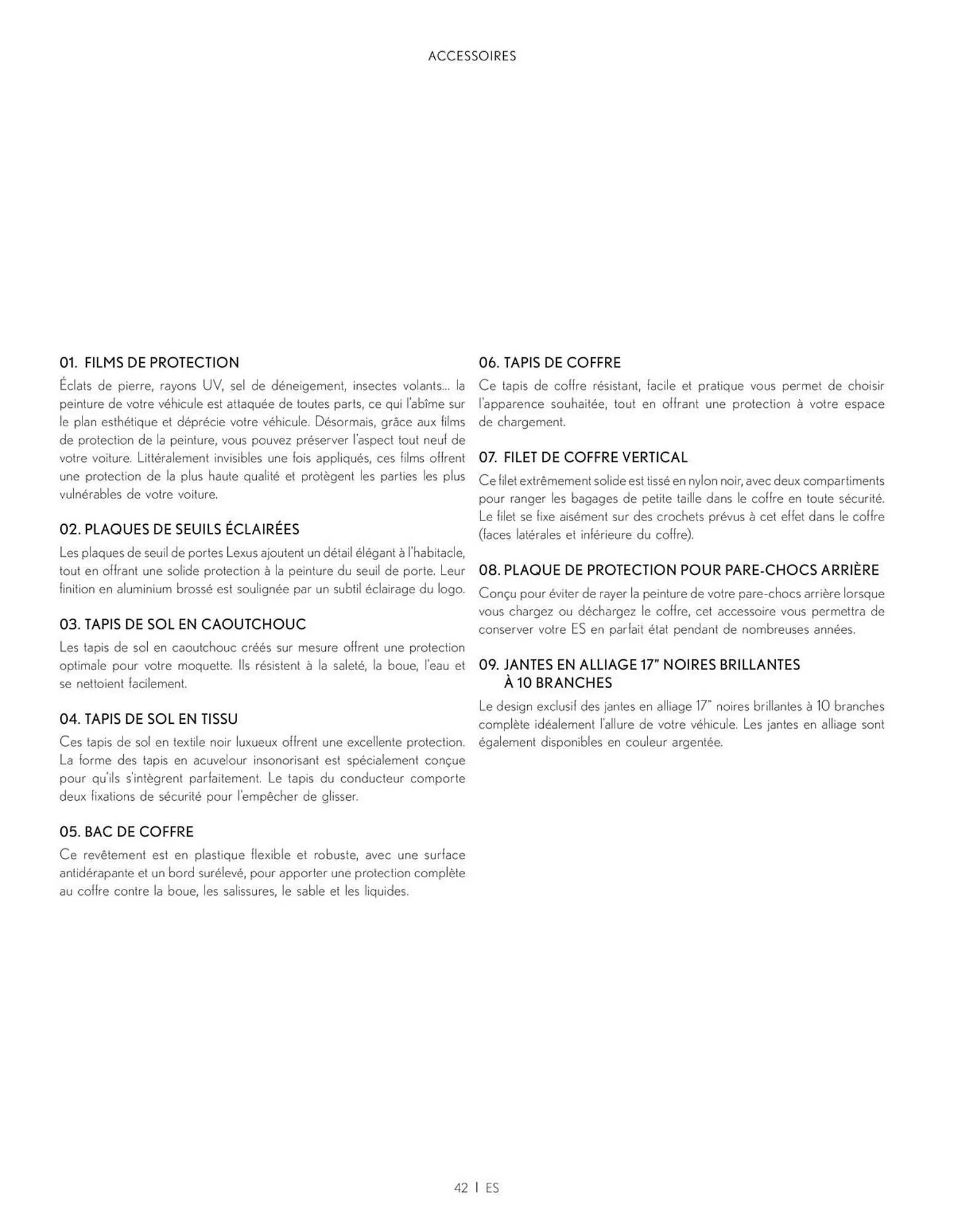 Catalogue Lexus du 27 mars au 27 mars 2026 - Catalogue page 42