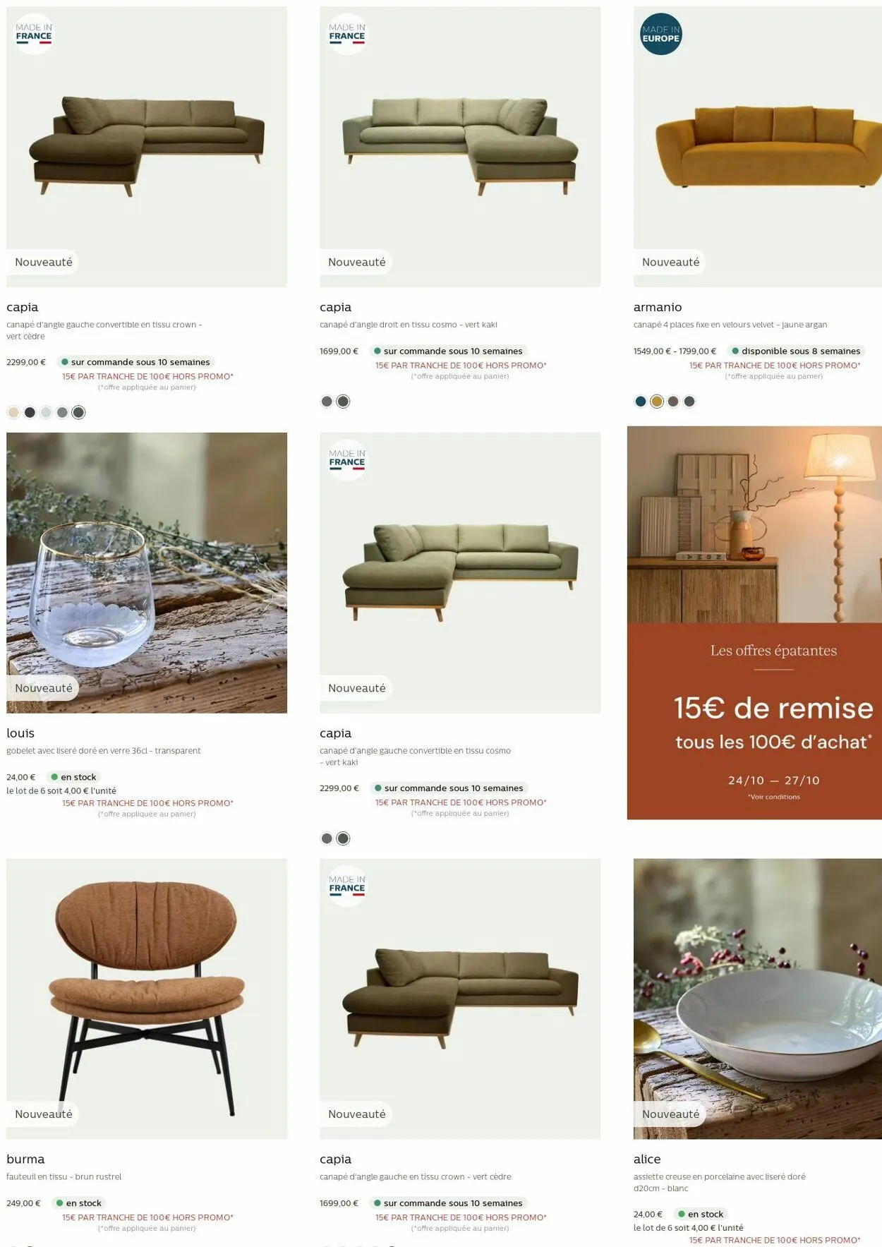 Alinéa Catalogue actuel du 27 octobre au 2 novembre 2025 - Catalogue page 38