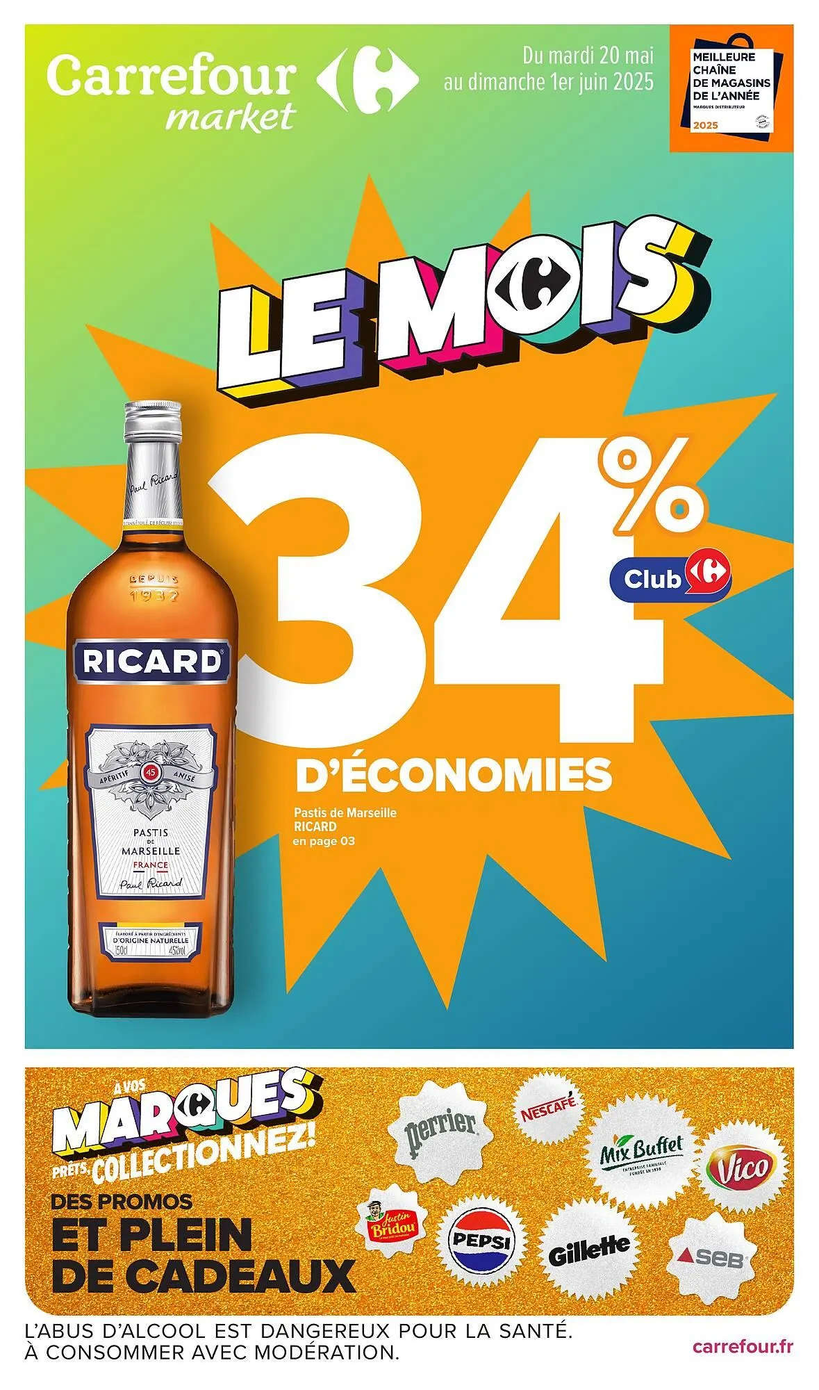 Catalogue Carrefour Market du 20 mai au 1 juin 2025 - Catalogue page 1