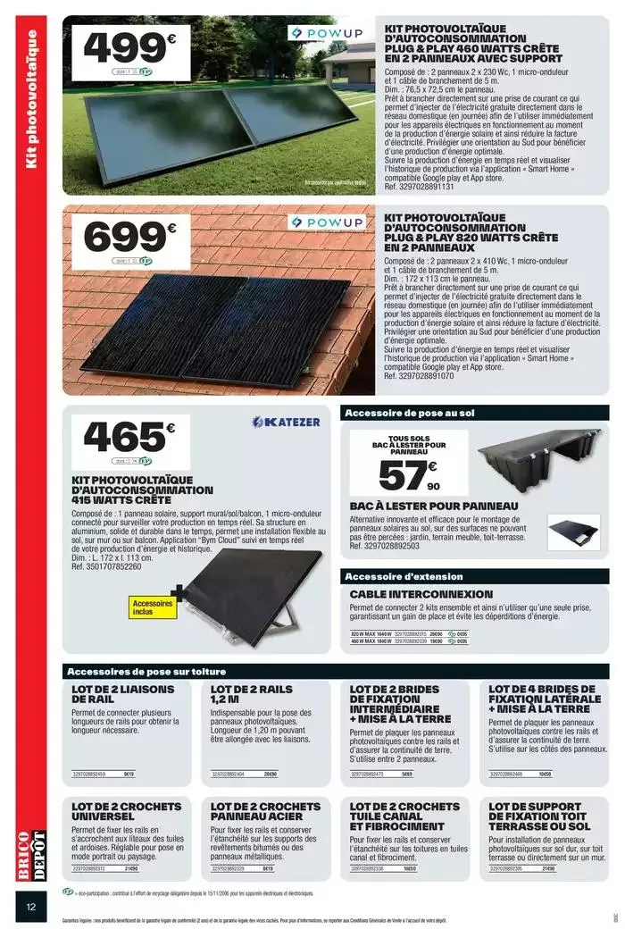 Voyez plus grand avec nos prix dépôt ! du 30 avril au 15 mai 2025 - Catalogue page 12