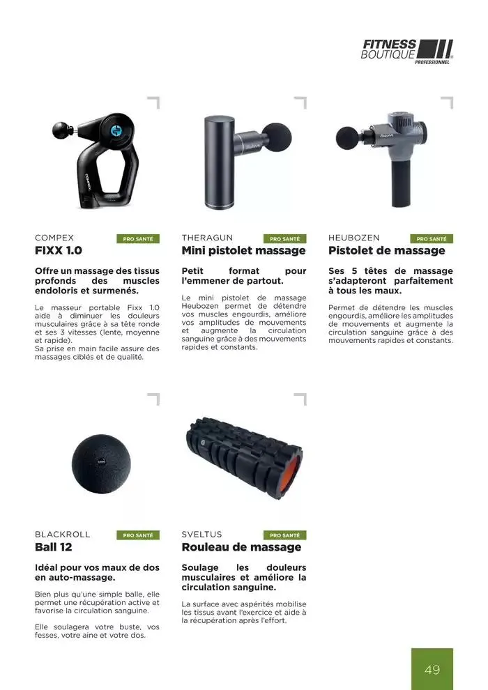 GAMME PROFESSIONNELLE 2025-2026 du 27 mars au 28 février 2026 - Catalogue page 49