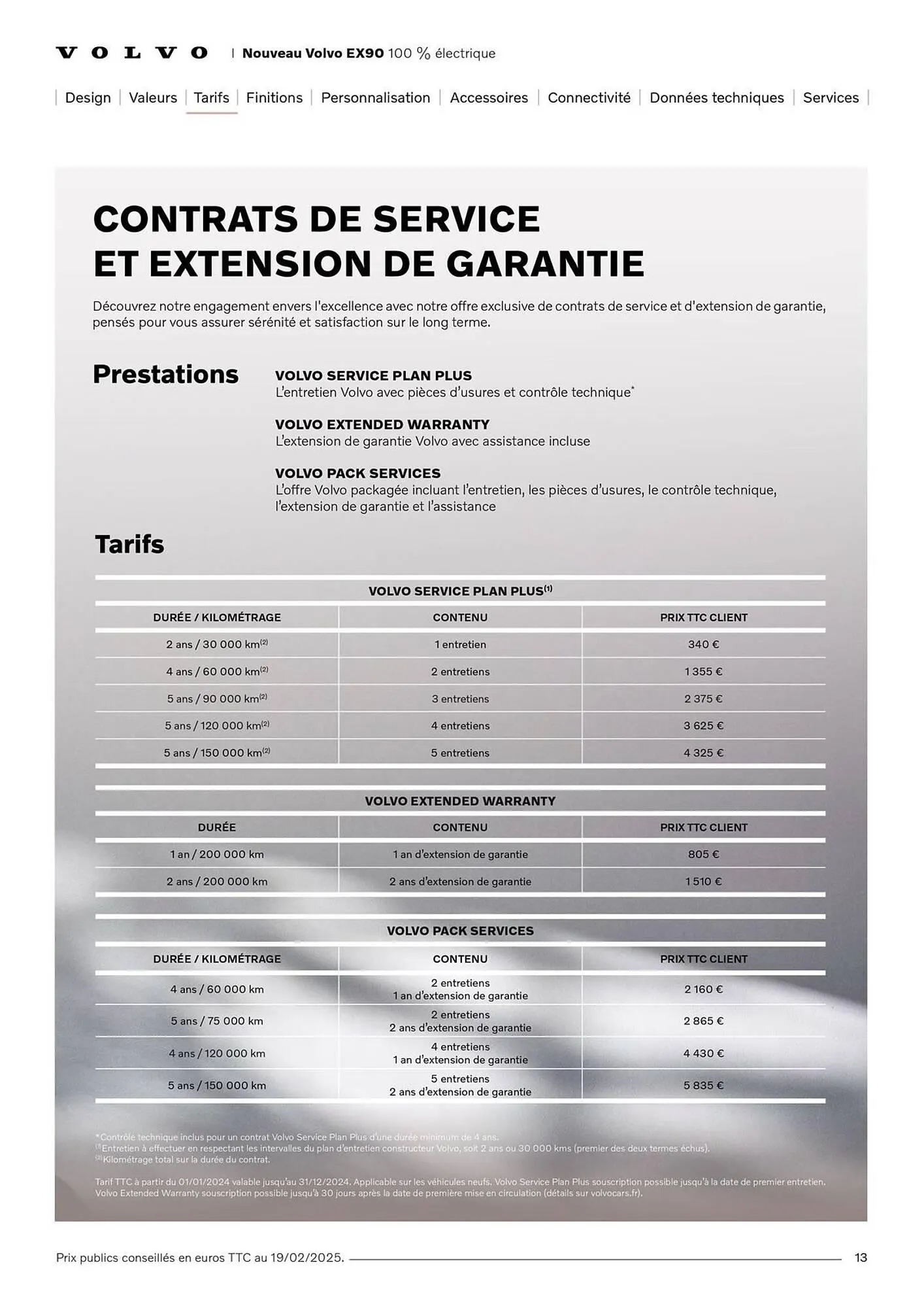 Catalogue VOLVO du 7 janvier au 31 janvier 2027 - Catalogue page 13