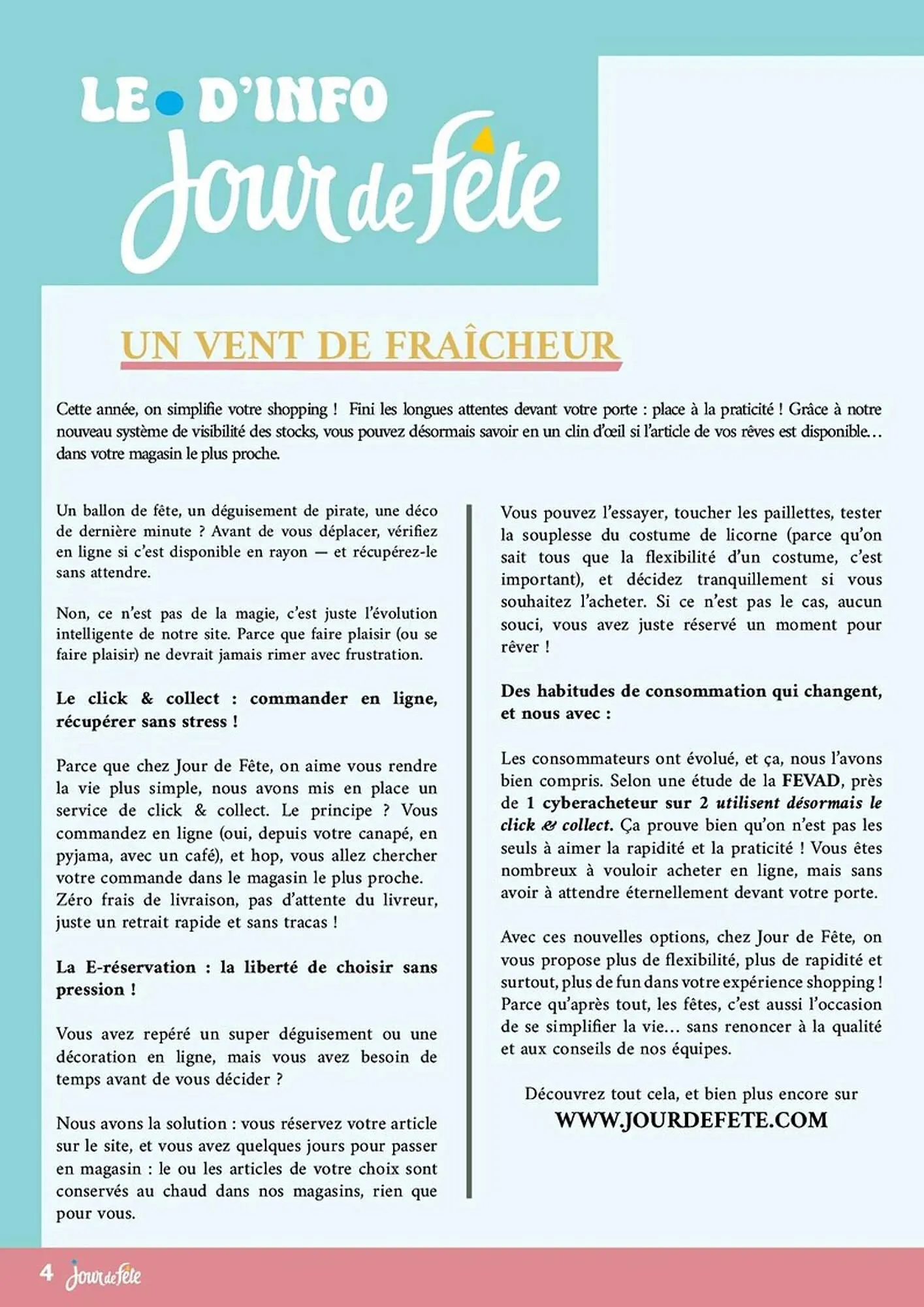 Catalogue Jour de Fête du 28 mai au 31 décembre 2025 - Catalogue page 4