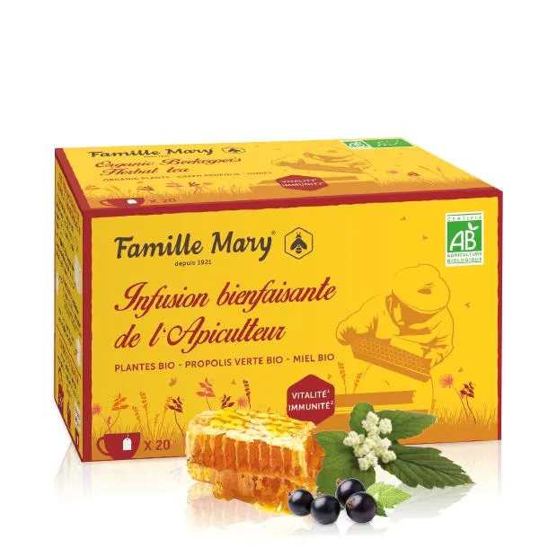 Infusion bienfaisante de l'apiculteur Bio