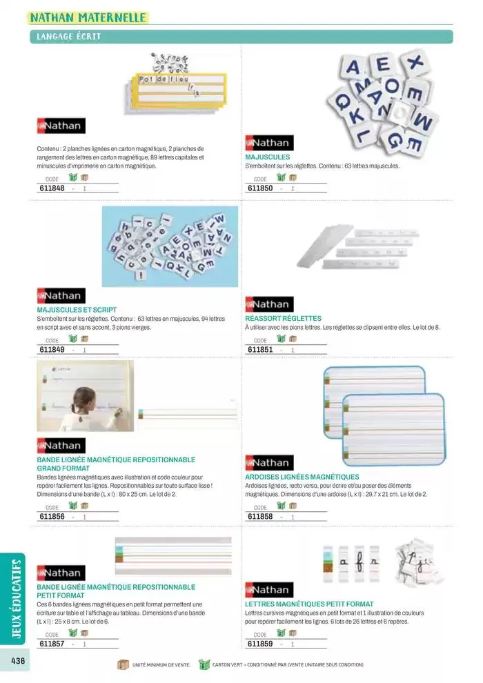 Nos Catalogues Thématiques du 1 janvier au 31 décembre 2025 - Catalogue page 438