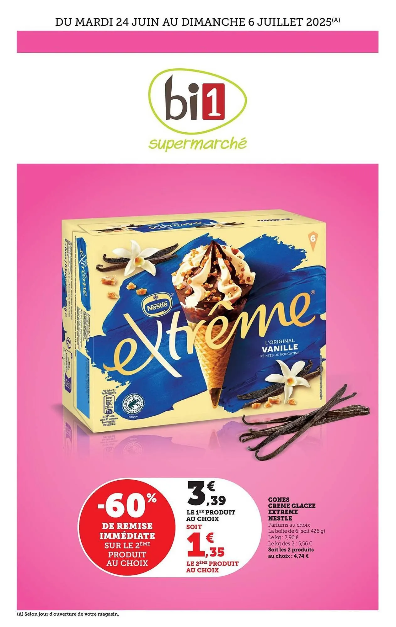 Catalogue Bi1 du 24 juin au 6 juillet 2025 - Catalogue page 1