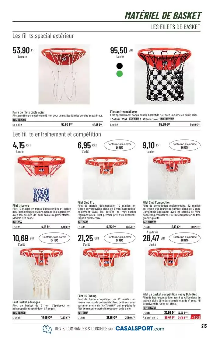 ÉQUIPEMENT SPORTIF du 6 mars au 31 décembre 2025 - Catalogue page 185