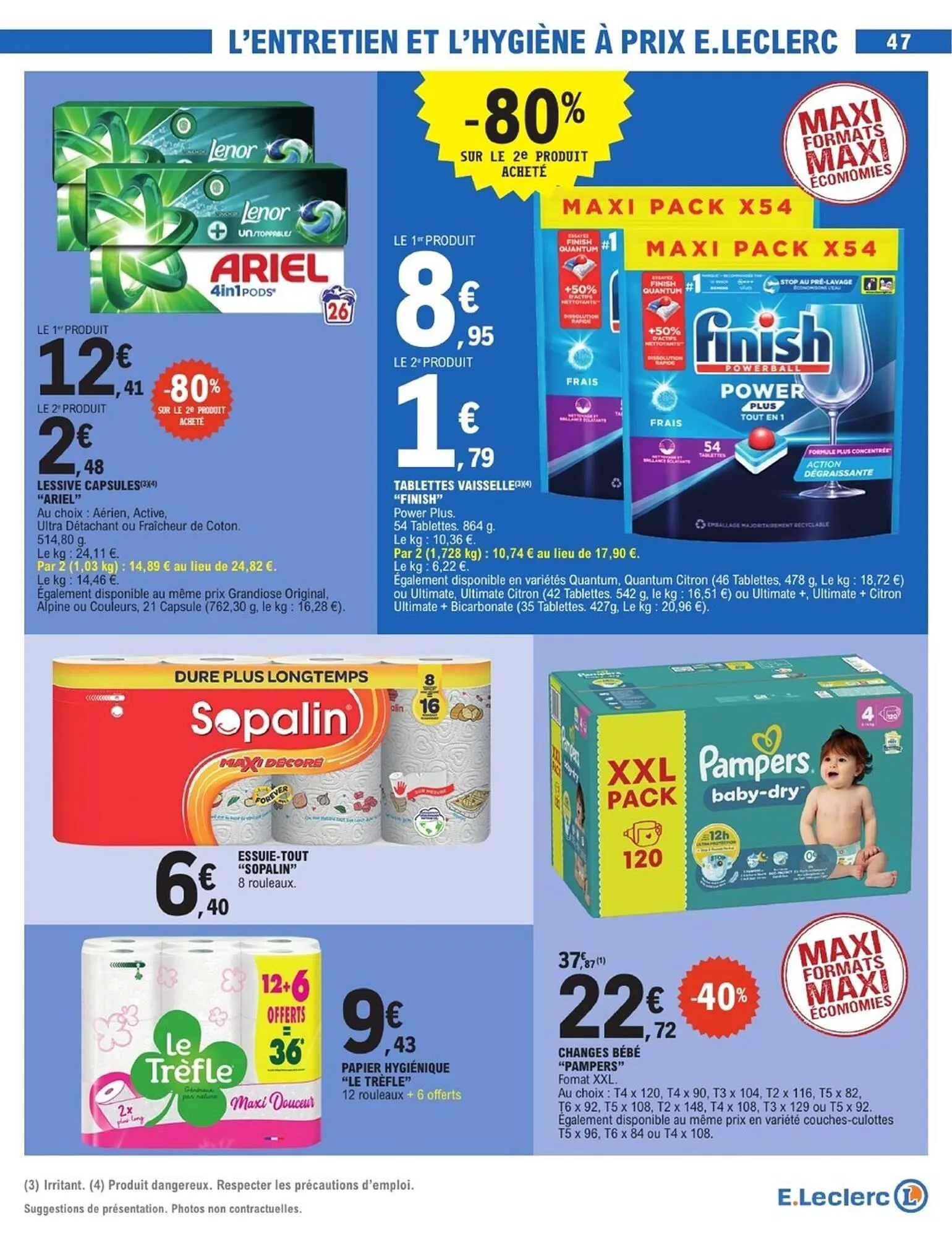 Catalogue E.Leclerc du 3 mars au 14 mars 2026 - Catalogue page 47