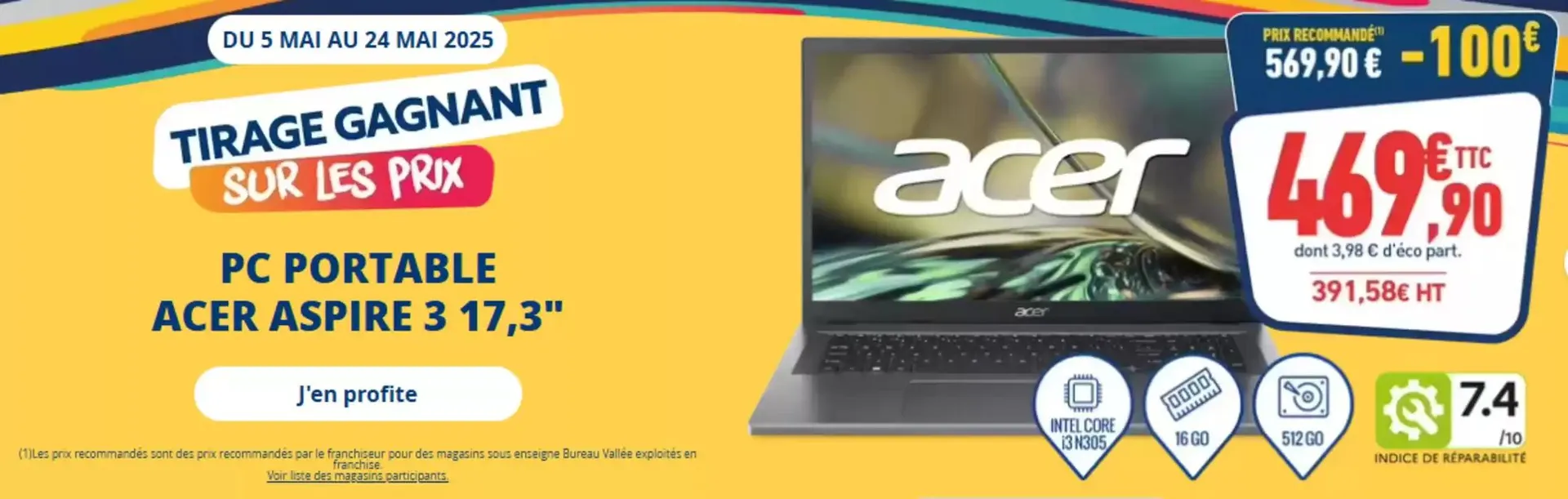 Tirage gagnant sur les prix - 1