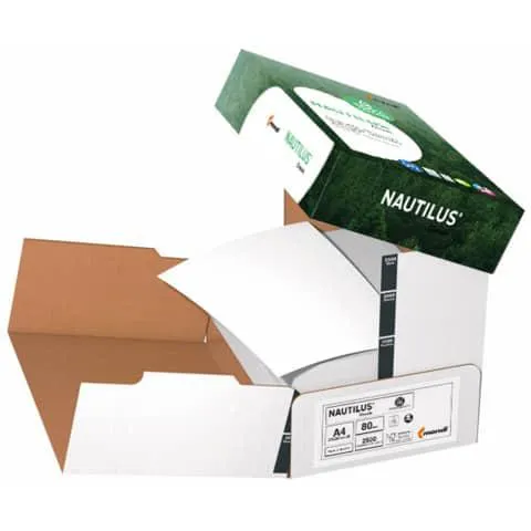 Kopierpapier A4 80g weiß CleverBox MONDI NAUTILUS Classic